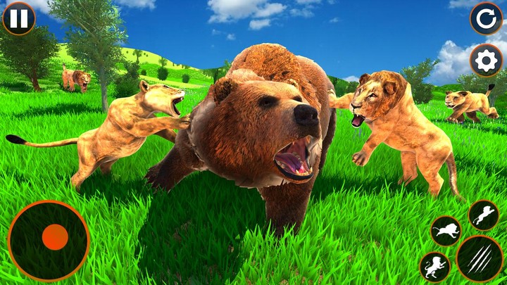Lion Simulator: Animal Games screenshot image 4_Popularmodapk.com