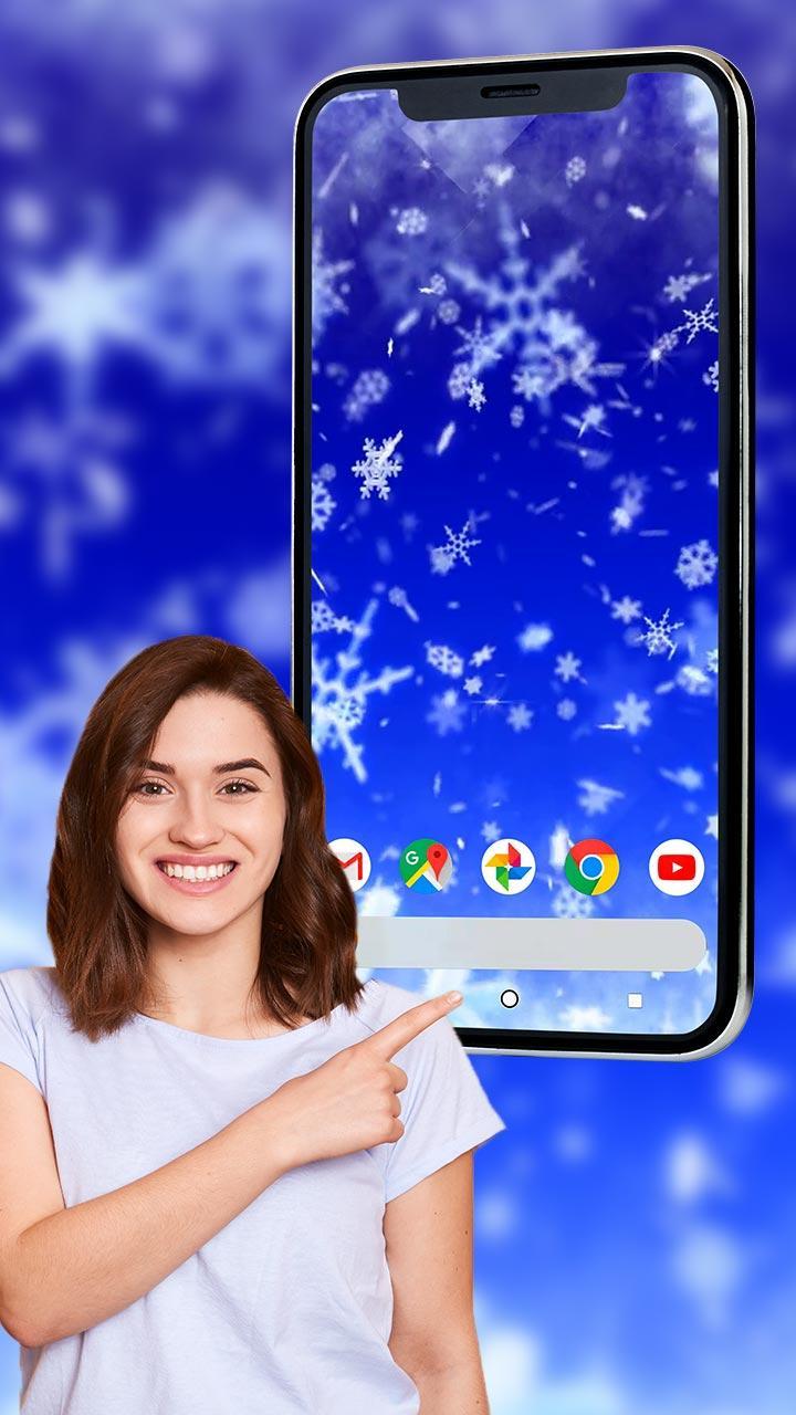 3D Snow Fall Live Video Wallpaper screenshot image 4_Popularmodapk.com