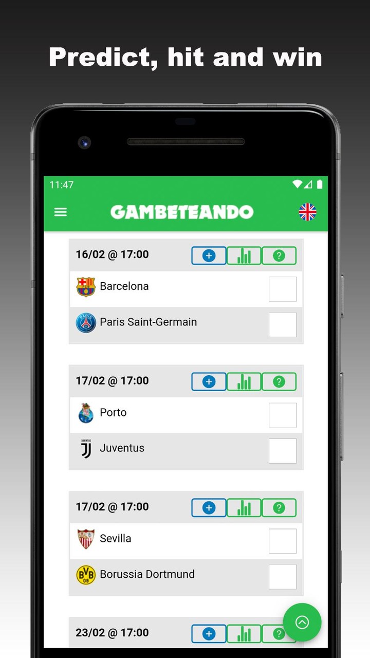 Gambeteando - Sports forecast  screenshot image 1_Popularmodapk.com