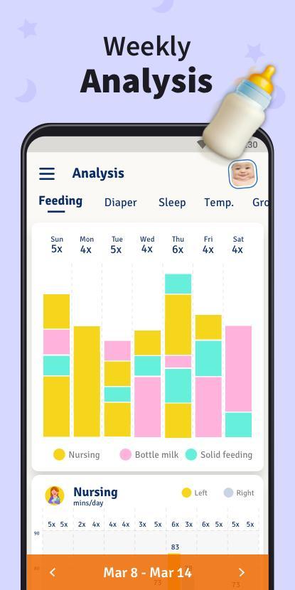 Baby Tracker - Breastfeeding screenshot image 8_Popularmodapk.com