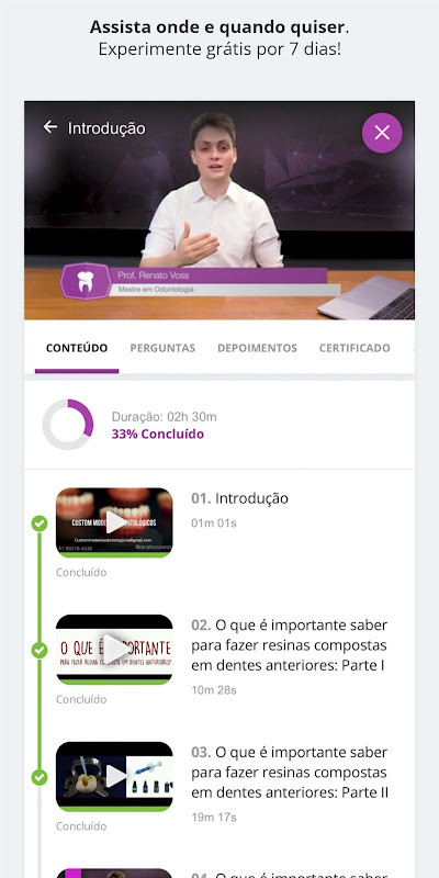 iDent - Cursos de Odontologia screenshot image 12_Popularmodapk.com