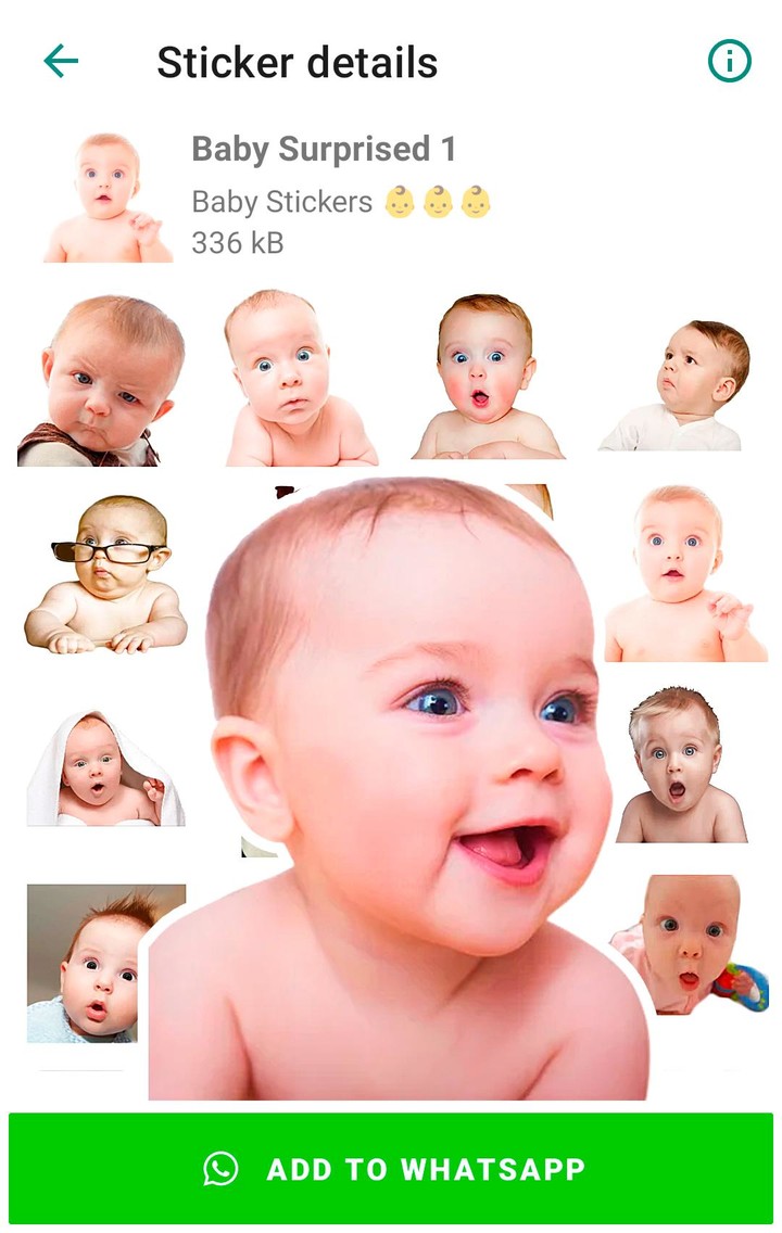 Baby Stickers for WhatsApp screenshot image 7_Popularmodapk.com