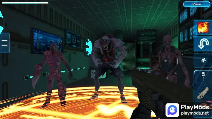 Doom Z Day: Horror Shooter<span>(God Mode)</span> screenshot image 3_Popularmodapk.com