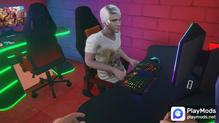 Internet Gamer Cafe Sim 2023<span>(No Ads)</span> screenshot image 1_Popularmodapk.com