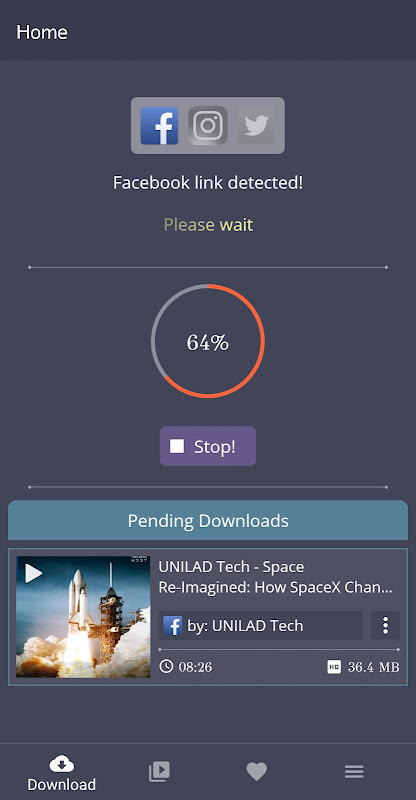 Social Downloader Plus screenshot image 6_Popularmodapk.com
