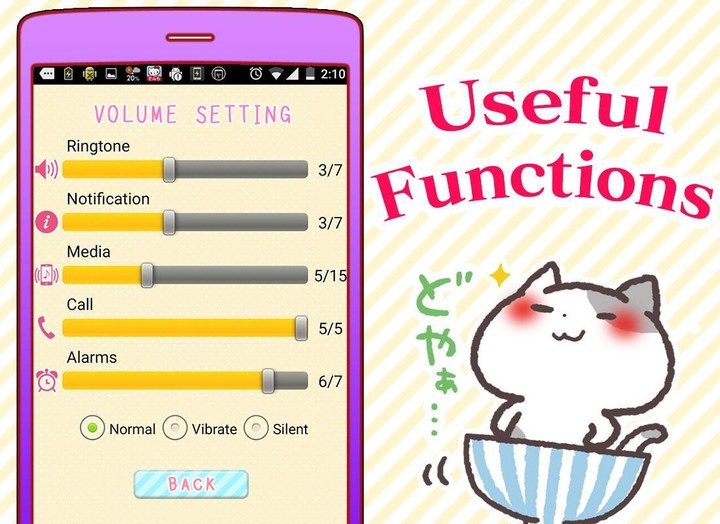 Battery Cat Ochawan Konyanko screenshot image 7_Popularmodapk.com