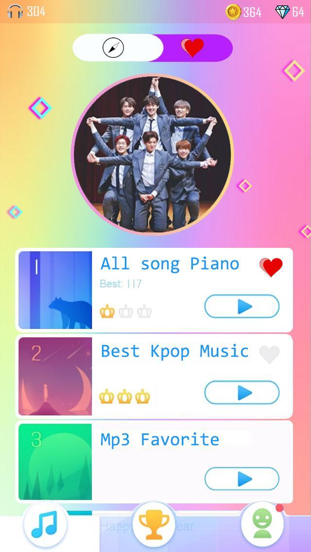 Astro Piano Tiles KPOP screenshot image 1_Popularmodapk.com
