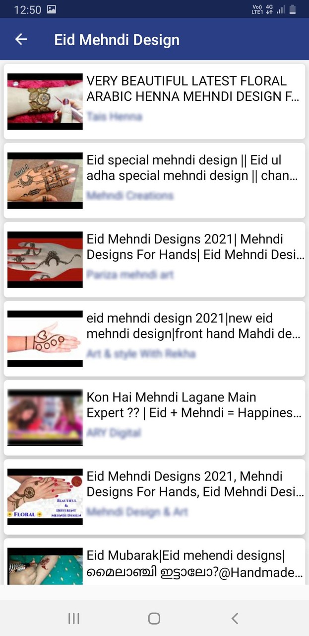 Mehndi Design : Mehndi Art Vid screenshot image 9_Popularmodapk.com