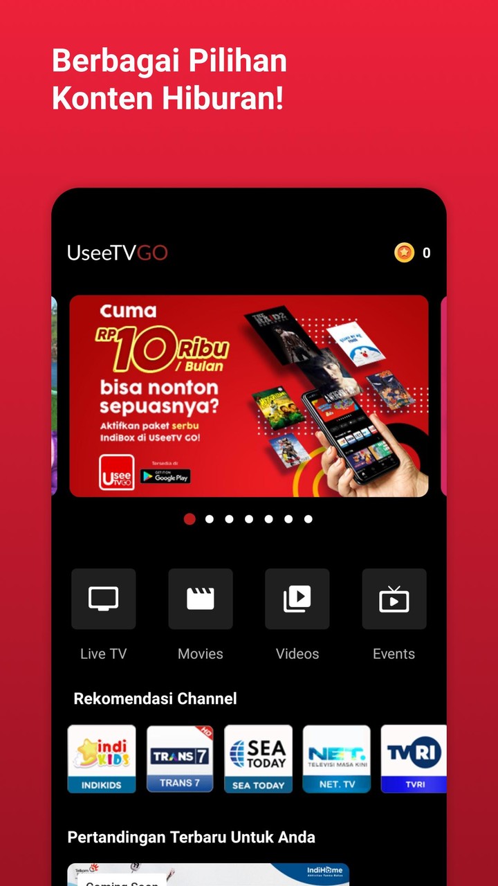 UseeTV GO - Watch TV & Movie screenshot image 6_Popularmodapk.com