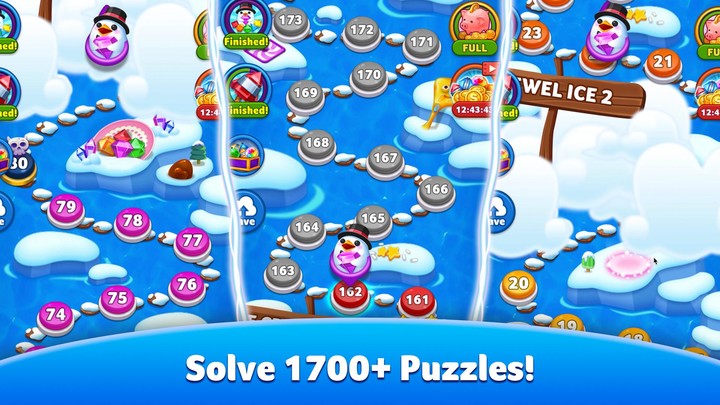 Jewel Ice Mania:Match 3 Puzzle screenshot image 2_Popularmodapk.com