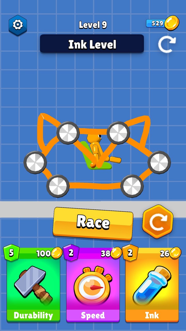 Draw Crash Test: Destruction screenshot image 1_Popularmodapk.com