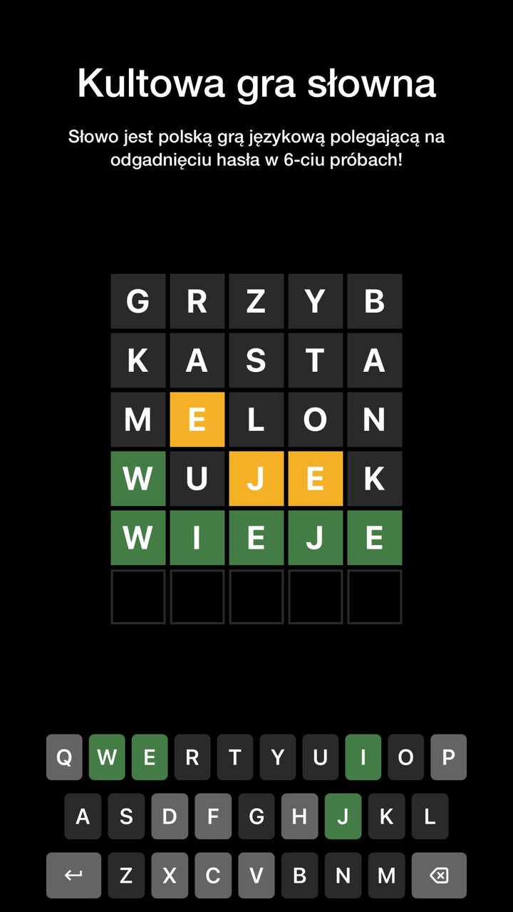 Słowo - polska gra słowna screenshot image 1_Popularmodapk.com