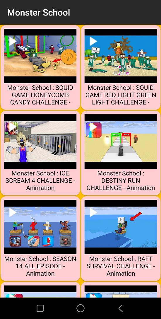 Monster school with PlataBush screenshot image 2_Popularmodapk.com
