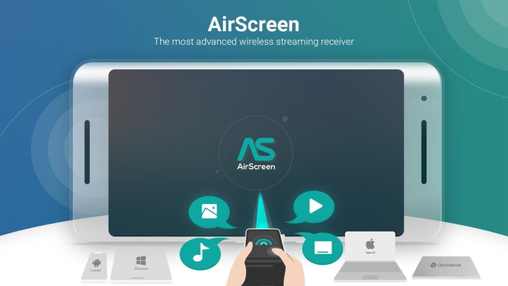AirScreen - AirPlay & Cast screenshot image 6_Popularmodapk.com