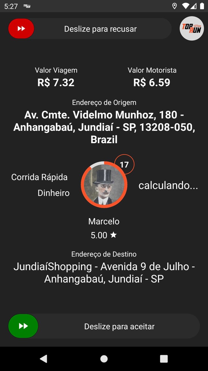 Top Run - Motorista screenshot image 1_Popularmodapk.com