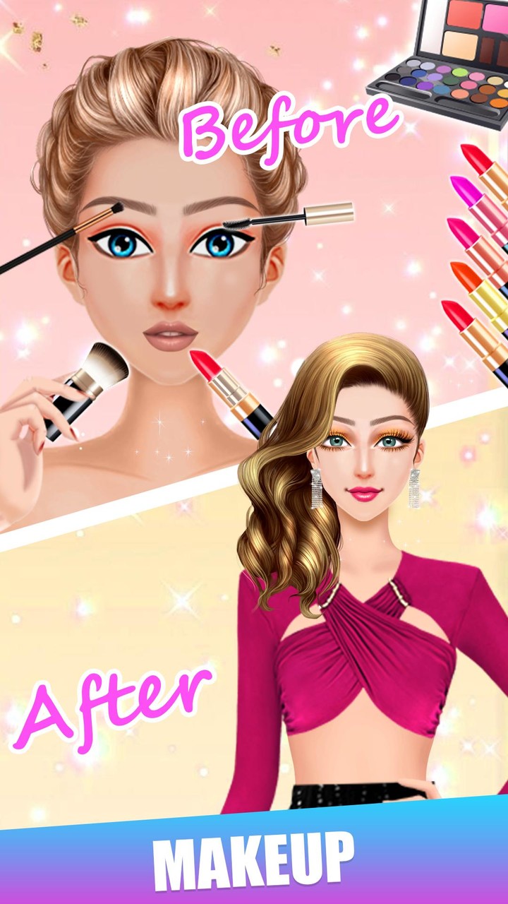 Super Fashion Stylist Dressup screenshot image 3_Popularmodapk.com
