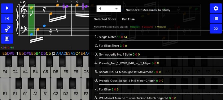 Piano Flashcards screenshot image 4_Popularmodapk.com