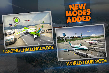 Plane landing Simulator 2018<span>(Mod APK Unlocked)</span> screenshot image 1_Popularmodapk.com