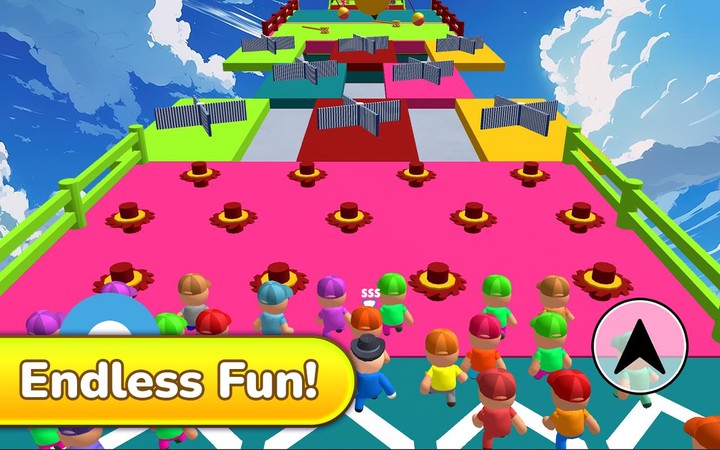 Ultimate Run Guys Fall 3D screenshot image 3_Popularmodapk.com