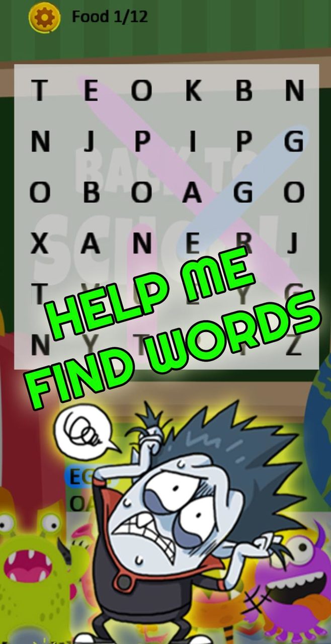 Spookiz Word Search screenshot image 7_Popularmodapk.com