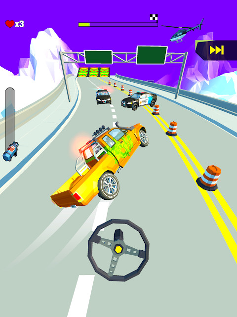 Crazy Rush 3D - Car Racing screenshot image 6_Popularmodapk.com