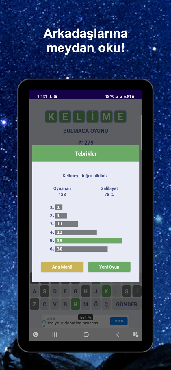 Kelime Bulmaca Oyunu screenshot image 3_Popularmodapk.com