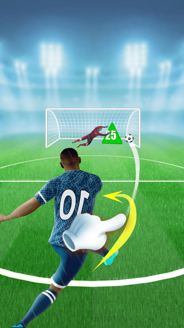 Penalty Kick-Football game screenshot image 4_Popularmodapk.com