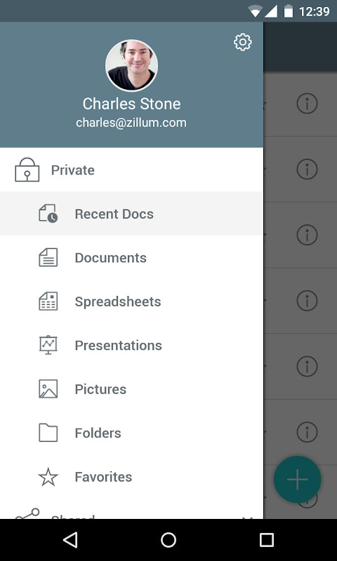 Document Management -Zoho Docs screenshot image 28_Popularmodapk.com