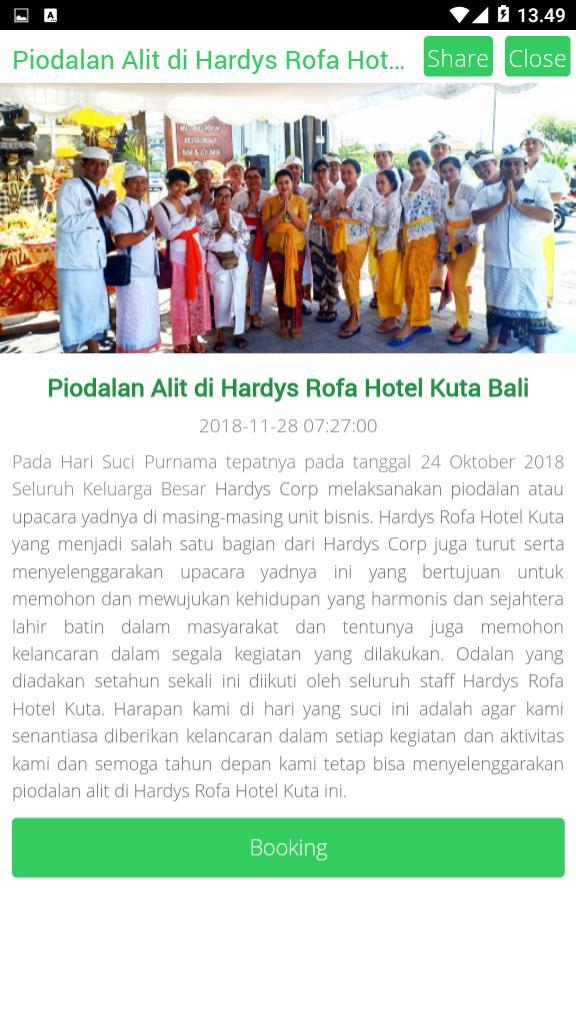 Hardys Rofa Hotel Kuta screenshot image 6_Popularmodapk.com