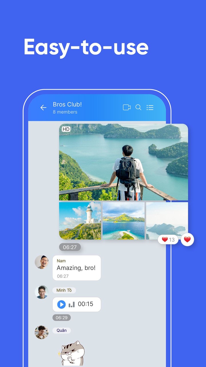 Zalo screenshot image 2_Popularmodapk.com