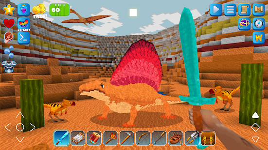 DinoCraft Survive & Craft Pocket Edition<span>(Unlimited money)</span> screenshot image 2_Popularmodapk.com