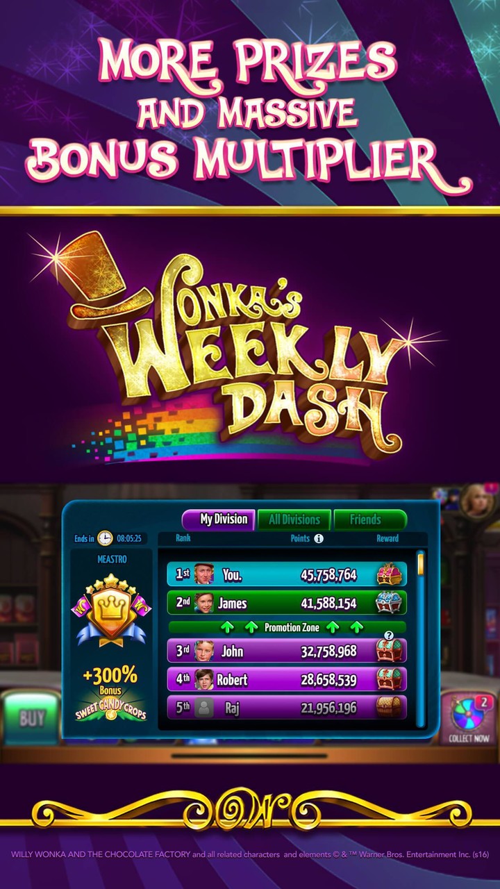 Willy Wonka Vegas Casino Slots screenshot image 1_Popularmodapk.com