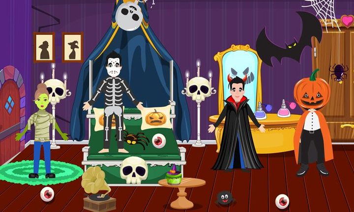 Pretend Play Halloween Party screenshot image 3_Popularmodapk.com