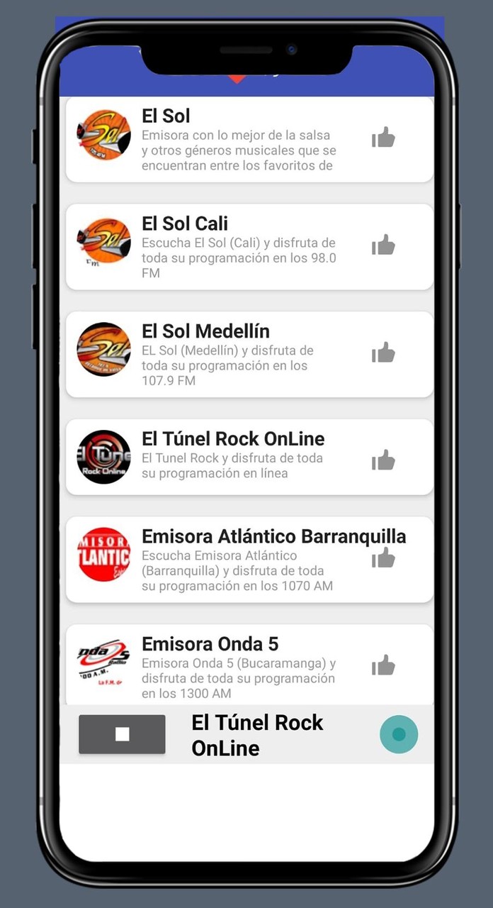 Radios de Colombia en vivo screenshot image 1_Popularmodapk.com