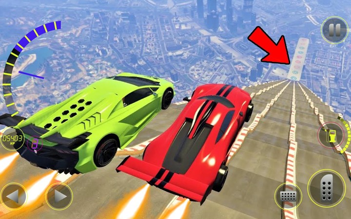 Ramp Car Jump  Stunts screenshot image 4_Popularmodapk.com