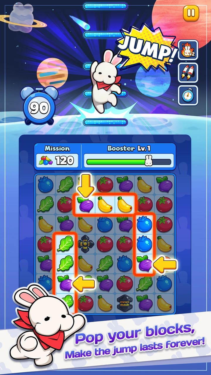 Jump Match - Casual Match3 screenshot image 1_Popularmodapk.com