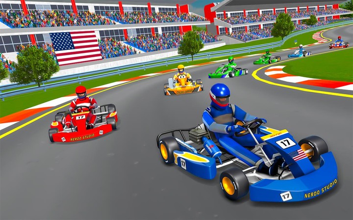Jeux de course de kart 3D screenshot image 3_Popularmodapk.com