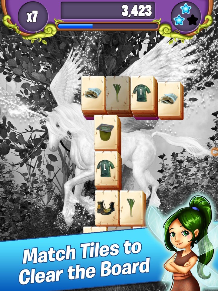 Hidden Mahjong Unicorn Garden screenshot image 1_Popularmodapk.com