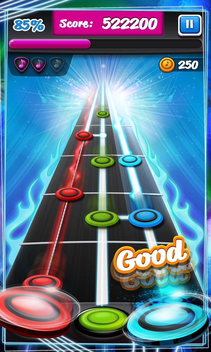Rock Hero - Guitar Music Game screenshot image 1_Popularmodapk.com
