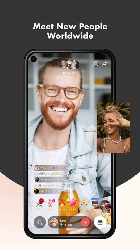 Tango-Live Stream & Video Chat screenshot image 2_Popularmodapk.com