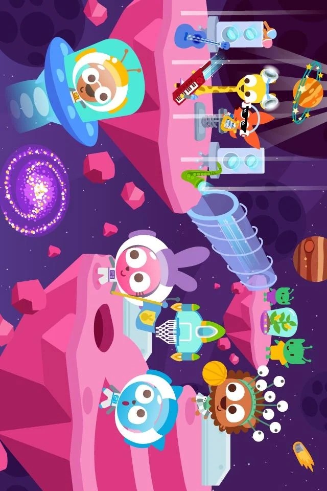 Papo Town Space Explorer(No Ads) screenshot image 3_Popularmodapk.com