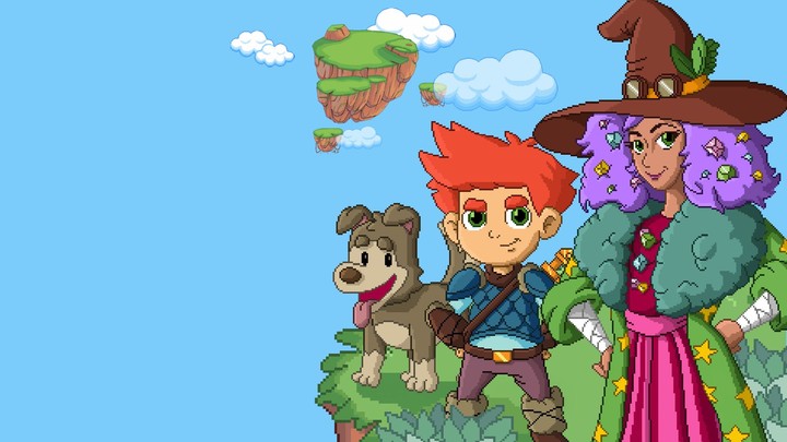 SKY VILLAGE - Trail Of Spells screenshot image 1_Popularmodapk.com