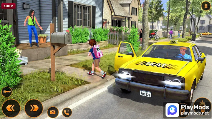 Amazing Taxi Driver School<span>(Unlimited Money)</span> screenshot image 3_Popularmodapk.com