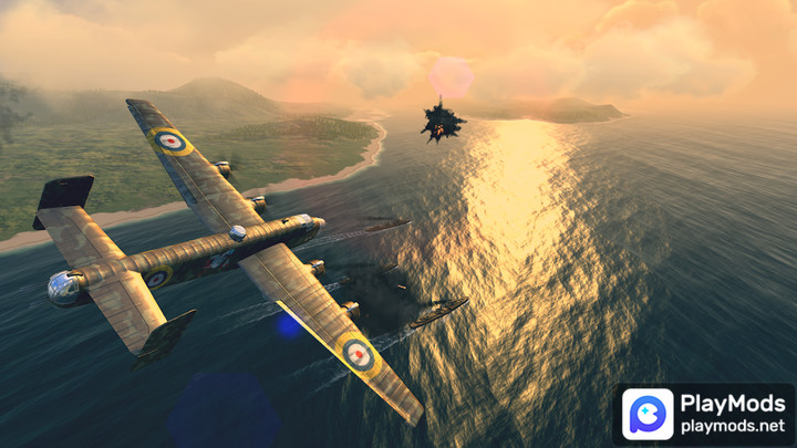 Warplanes: WW2 Dogfight<span>(Unlimited Money)</span> screenshot image 3_Popularmodapk.com