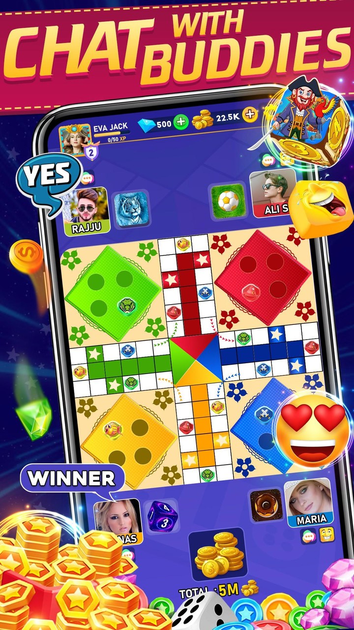 Ludo Online Multiplayer screenshot image 2_Popularmodapk.com
