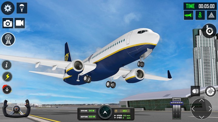 Plane Games: Flight Simulator screenshot image 1_Popularmodapk.com