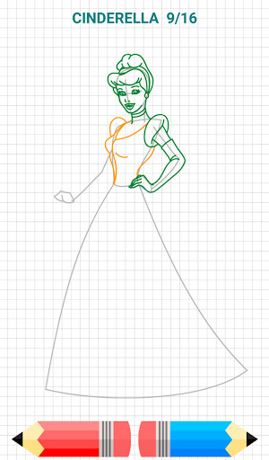How to Draw Princess screenshot image 8_Popularmodapk.com
