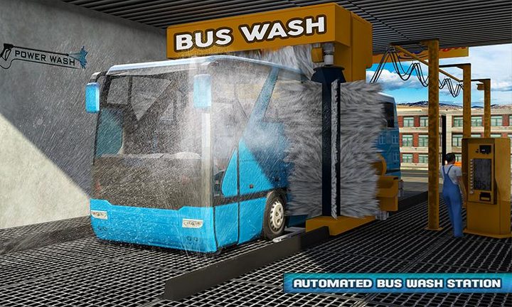 Gas Station Bus Parking Games screenshot image 1_Popularmodapk.com
