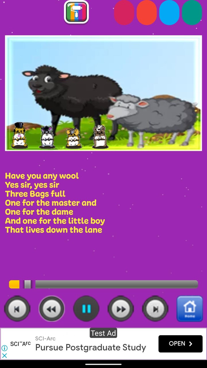 Kids Songs Nursery Rhymes screenshot image 2_Popularmodapk.com