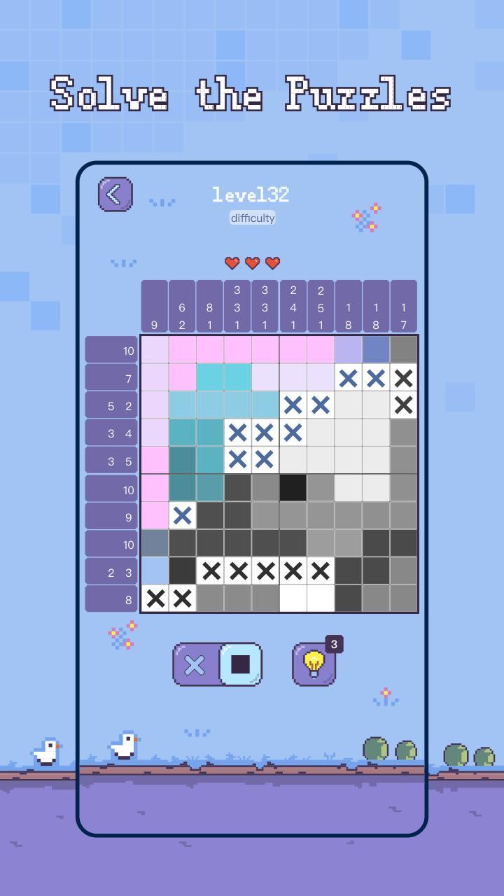 Nonogram Jigsaw - Cross Puzzle screenshot image 1_Popularmodapk.com